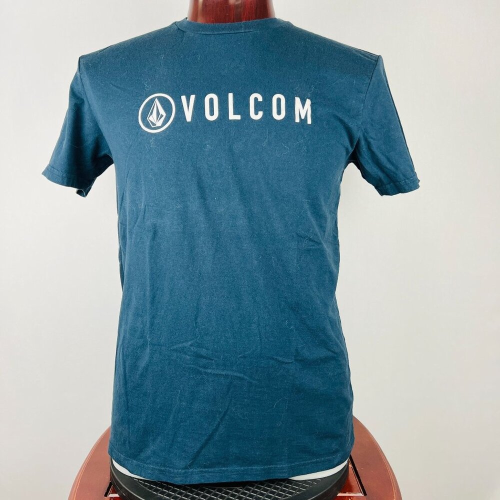 Volcom Logo Blue T-Shirt Shirt